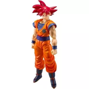 Figura de acción BANDAI S.H.Figuarts Dragon Ball Super Saiyan God Son Goku - Imagen 1 de 7