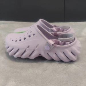 Crocs Echo Clogs Lavender Purple 207937-530 Size Men's 5 Women’s 7 New Slip On - Picture 1 of 6