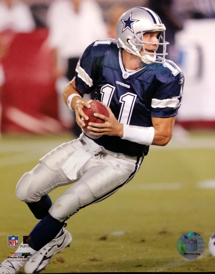 FOTO DE ACCIÓN DE DREW BLEDSOE Dallas Cowboys 8X10 #2 Dallas Cowboys Foto 1 de 1