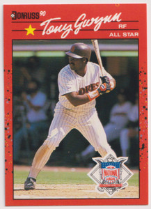 1990 Donruss #705 Tony Gwynn AS San Diego Padres HOF