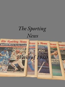 The Sporting News 1980's Baseball - Picture 1 of 46