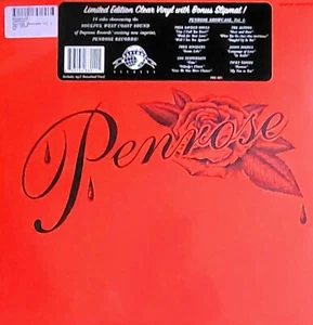 PENROSE SHOWCASE VOL 1 - SEALED LP - CLEAR VINYL & SLIPMAT DAPTONE RECS PRS-001 - Picture 1 of 3