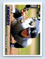 1995 Collector's Choice Mike Kingery Colorado Rockies #441