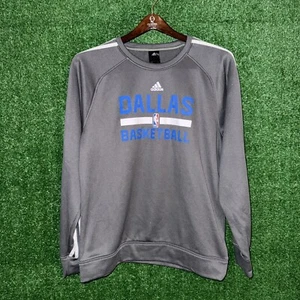 Dallas Mavericks Adidas Größe M NBA Basketball Mavs Rundhals - Bild 1 von 5