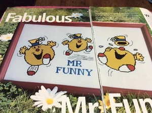 (E 4) Mr Funny Cross Stitch Chart - Picture 1 of 1