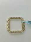 Cartier 37mm Iced Out Yellow Gold Bezel 2.88 CT