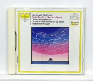 KARAJAN - BEETHOVEN symphony no.3 DGG CD full silver NM - Picture 1 of 2