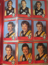 VFL SCANLENS CARDS 1982 CHOOSE FROM LIST. CARDS PRICED AS PER CONDITION.