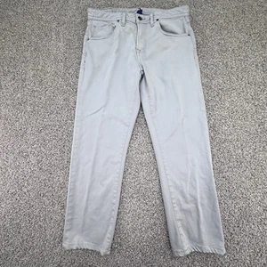 Johnnie-O Hugo Pants Mens 32x26 Gray Mariner Five Pocket Stretch Jeans Denim - Picture 1 of 7