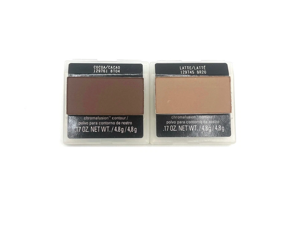MARY KAY CHROMAFUSION CONTOUR & BRONZER~YOU CHOOSE SHADE~COCOA OR LATTE~NIB! - Image 1 of 3