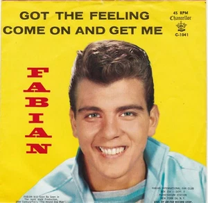 Fabian Forte "Come On And Get Me" & "Got The Feeling" Record & Picture Sleeve - Picture 1 of 4