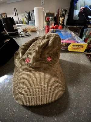 Billabong x Wrangler унисекс крышка вельветовый коричневый Western бейсболки - Изображение 1 из 4