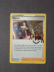 Pokemon Marnie - SWSH120 Sword & Shield Promo Ultra Rare Holo Card NM - Picture 1 of 6