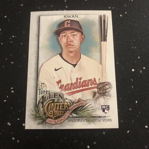 2022 Topps Allen & Ginter - Steven Kwan #245 (RC) MLB Cleveland Guardians - Picture 1 of 2