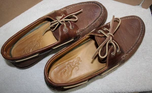 Sperry Top Siders 2I Leather laces size 10M - Picture 1 of 8