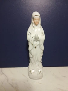 Estatua de porcelana de la Virgen María de colección Nuestra Señora Virgen Lourdes 7" estatuilla - Imagen 1 de 9