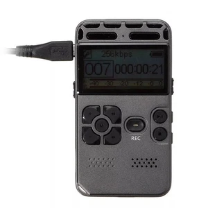 64GB Rechargeable LCD Digital Audio Sound Voice Recorder Dictaphone MP3 Player - Picture 1 of 4
