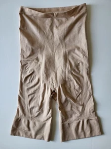 Jockey Women’s Nude Shapewear Slimming High-Waist Tummy Thigh Bottom Size Large - Picture 1 of 8