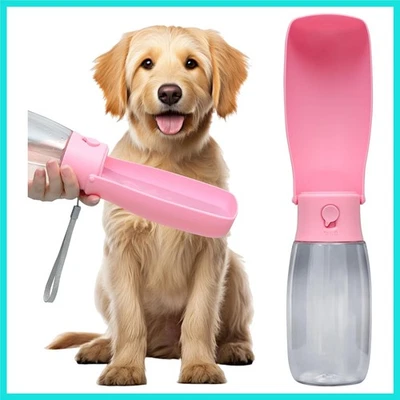 Garrafa de água para cachorro, dispensador de água portátil à prova de vazamento para filhotes, wat para filhotes de viagem... - Imagem 1 de 4
