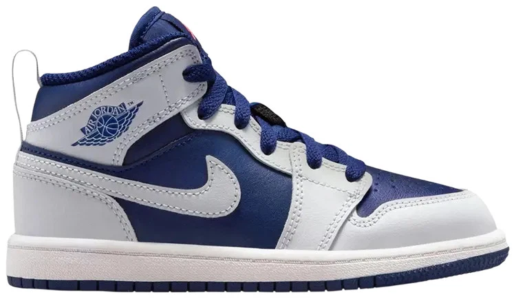 Air Jordan 1 Mid Preescolar Azul Vacío DQ8424-403 Talla Juvenil Foto 1 de 1