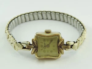 Vintage Junghans 15 Jewels Damenuhr Handaufzug Vergoldet - Bild 1 von 5