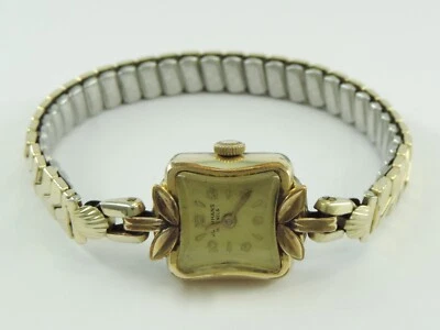 Vintage Junghans 15 Jewels Damenuhr Handaufzug Vergoldet - Bild 1 von 4