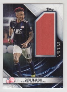 2019 Topps MLS Jumbo Relics #JRJA Juan Agudelo