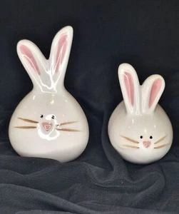 Hase Kaninchen Salz und Pfefferstreuer Osterdeko Neuzustand ohne Karton Etikett Marke - Bild 1 von 7