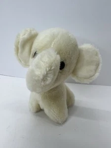 Vintage 1977 Animal Fair Minimates Elephant 6.5” Plush Stuffed Animal Toy - Picture 1 of 10