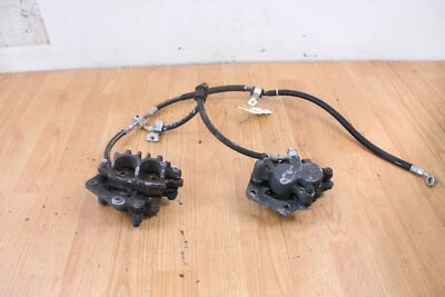 2009 SUZUKI DL 650 V-Strom Front Left & Right Front Brake Calipers & Brake Lines - Image 1 of 4