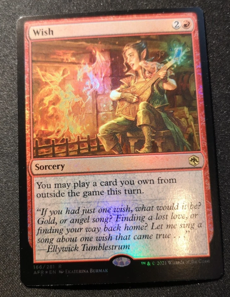 Wish - Foil - AFR - MTG - EN - NM - 166/281 - Image 1 of 1