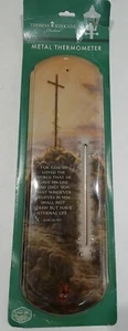 Thomas Kincade Metal Thermometer Beautiful Quote JOHN 3:16 NEW in package - Picture 1 of 1