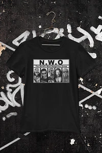 nWo (New World Order) Wolfpac Men's T-shirt WCW/WWF/WWE (M-XXL) - Picture 1 of 4