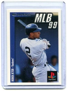 1999 Donruss MLB 99 Baseball Card Derek Jeter New York Yankees Near Mint NO # - Picture 1 of 2