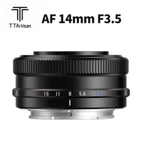 TTArtisan 14mm F3.5 AF APS-C Frame Prime Camera Lens f Sony E Mount A6400 A7RIII - Picture 1 of 11