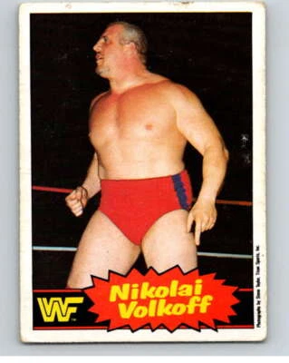 1985 O-Pee-Chee WWF Series 2 #1 Nikolai Volkoff  V65782 - Image 1 of 2