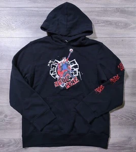 Spiderman Hoodie Boys X-Large Black Fleece Lined Long Sleeve Sweater - Picture 1 of 7