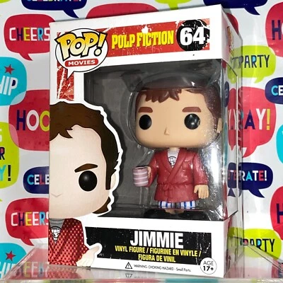 Jimmie Quentin Tarantino - Pulp Fiction Funko Pop 64 + Protector Foto 1 de 4