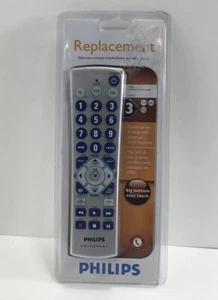PHILIPS UNIVERSAL 3 DEVICE REPLACEMENT REMOTE CONTROL - Picture 1 of 2
