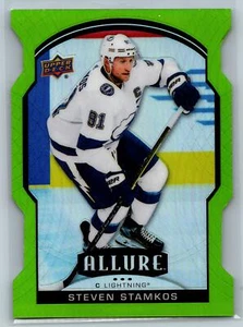 Steven Stamkos 2020-21 Upper Deck Allure Green Quartz SN #/99 #57 - Picture 1 of 2