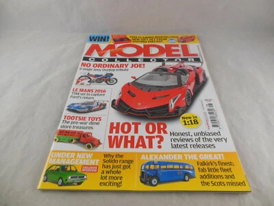 Model Collector August 2015 No Ordinary Joe (Dunlop) & Le Mans 2016 TSM & Ford  - Image 1 of 3