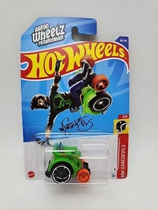 2022 Hot Wheels Wheelie Chair HW Daredevils 16/250 2/5 Aaron Wheelz Green - Picture 1 of 3