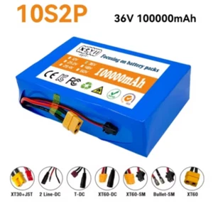 10S2P 36V 100Ah Li-ion Battery Pack - Picture 1 of 8