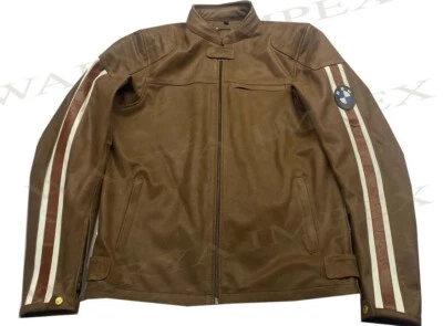 BMW Motorrad Leather Jacket BMW Motorcycle Biker Leather Jacket Racing Jackets - Image 1 of 4