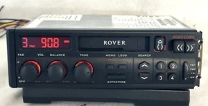 PHILIPS 22DC652/60E 3 BAND RADIO CASSETTE PLAYER ROVER CAVALIER ASTRA WITH CODE - Picture 1 of 9