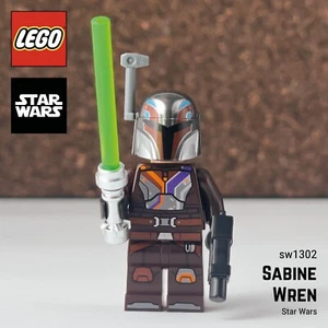 LEGO Sabine Wren Minifigure SW1302 Star Wars Ahsoka - Picture 1 of 9