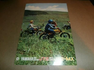 Original 1972 Yamaha Mini Enduro JT2 Moto Cross JT2-MX Motorcycle Sales Brochure - Picture 1 of 5