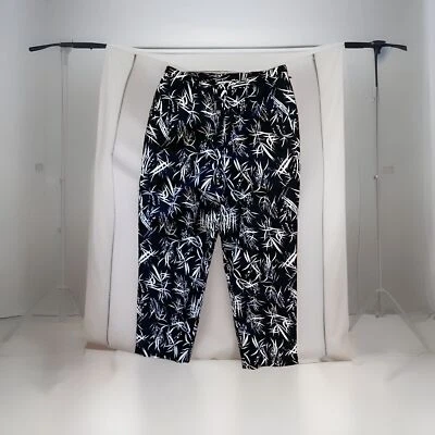 Pantalones cortos al tobillo Pendleton para mujer de seda florales talla 8 Foto 1 de 4