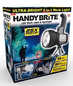 Handy Brite 2-in-1 Handheld + Hands-Free LED Work Light & Spotlight with Tripod - Picture 1 of 8