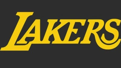 Los Angeles Lakers Vinyl Decal Car Truck Window Laptop Bumper Boards SUV  - Image 1 of 4